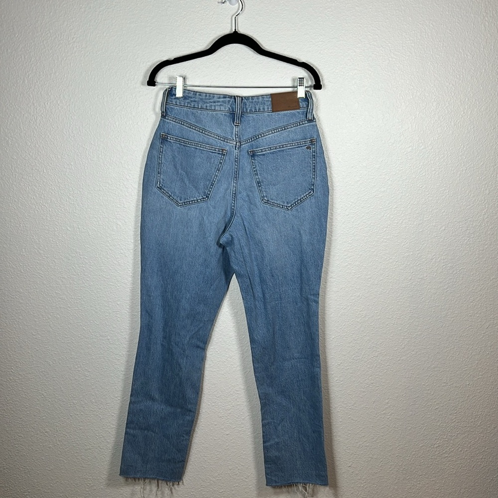 NWOT Madewell The Curvy Perfect Vintage Jean in light blue  size 26 - Picture 8 of 10